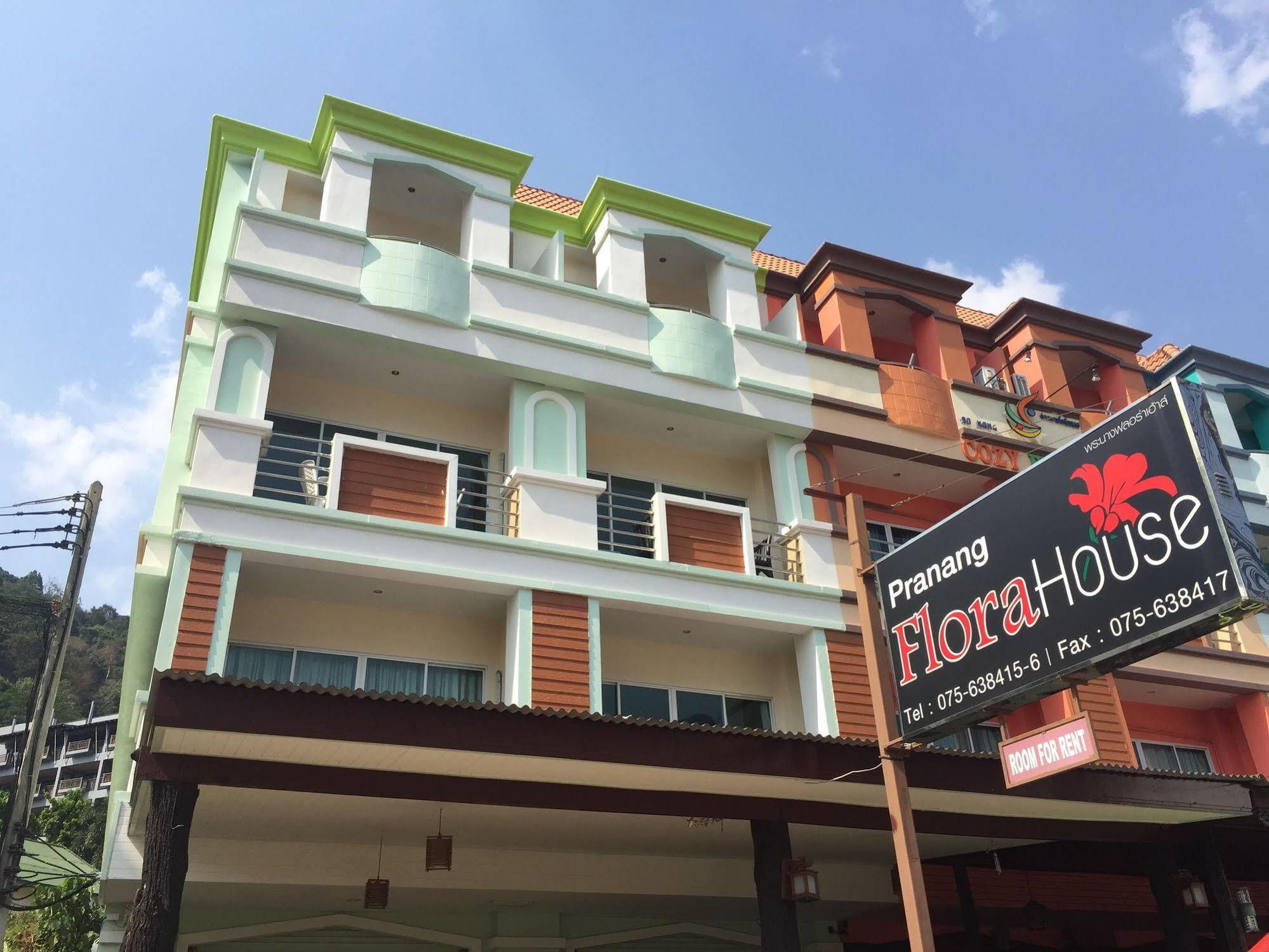 Pranang Flora House Hotell Ao Nang Exteriör bild